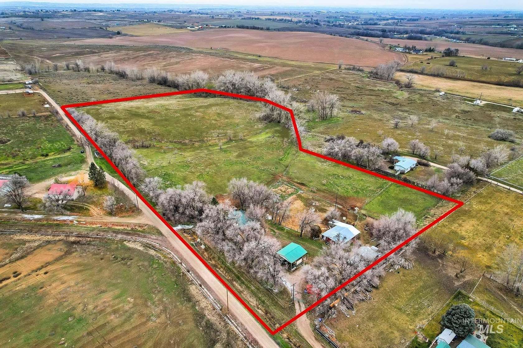 11.3 Acres of Land with Home for Sale in Caldwell, Idaho