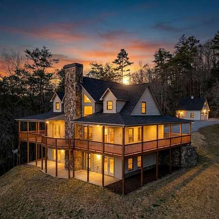 6 Acres of Land with Home for Sale in Mineral Bluff, Georgia
