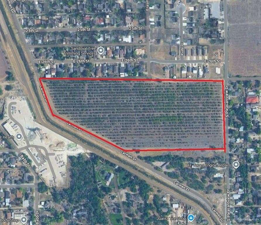 20.8 Acres of Land for Sale in Weslaco, Texas