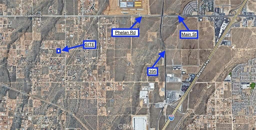 2.15 Acres of Residential Land for Sale in Oak Hills, California
