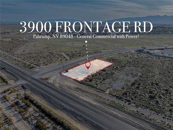0.83 Acres of Commercial Land for Sale in Pahrump, Nevada