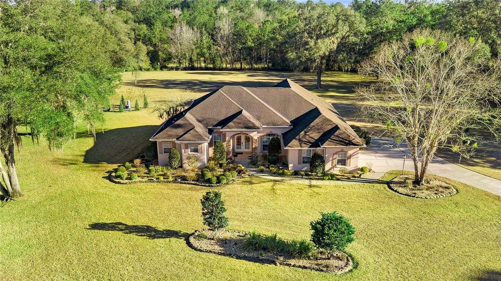 3.7 Acres of Residential Land with Home for Sale in Williston, Florida