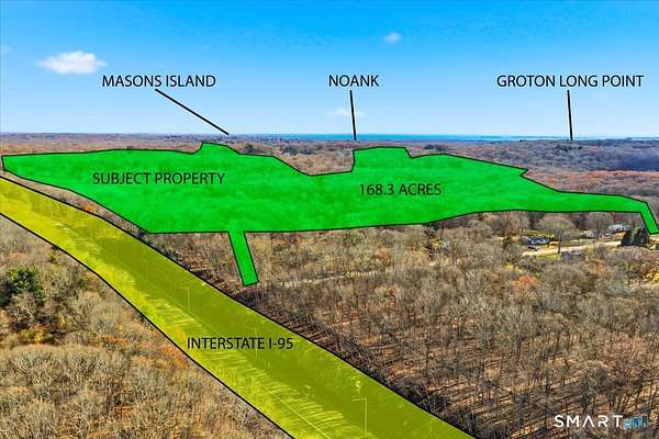 168 Acres of Land for Sale in Groton, Connecticut