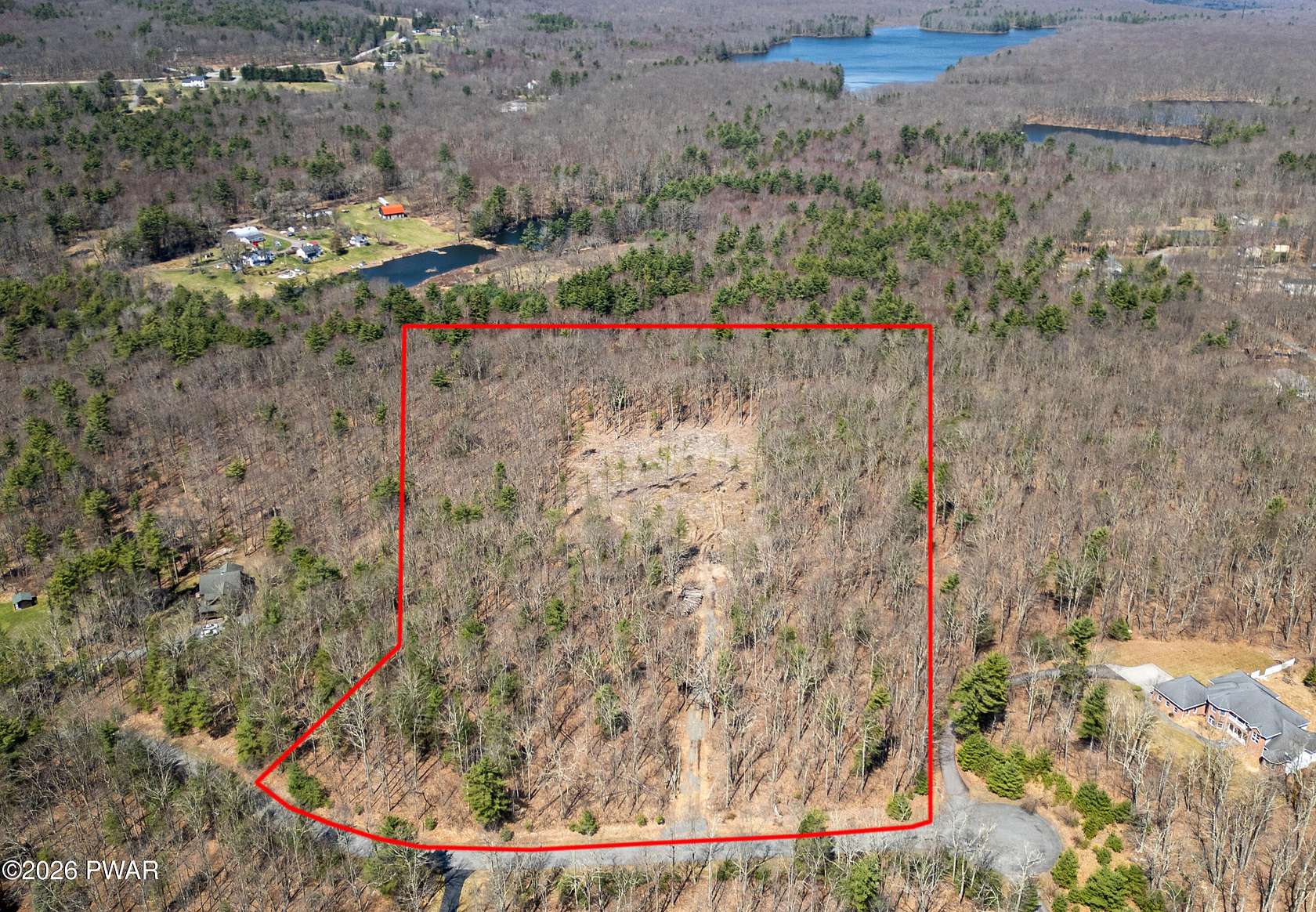 9.89 Acres of Residential Land for Sale in Lakeville, Pennsylvania