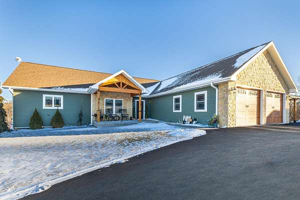 1.66 Acres of Residential Land with Home for Sale in Darlington, Wisconsin