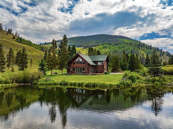 14.7 Acres of Recreational Land with Home for Sale in Breckenridge, Colorado