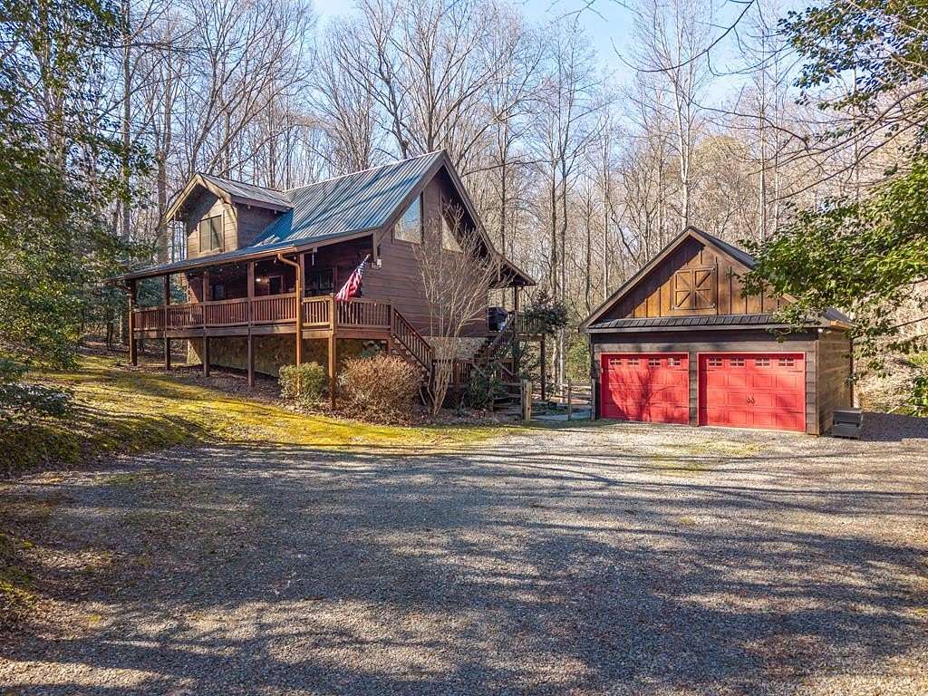 2.22 Acres of Residential Land with Home for Sale in Ellijay, Georgia