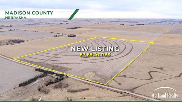 87.9 Acres of Agricultural Land for Sale in Enola, Nebraska