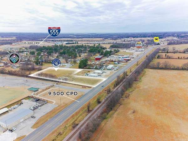 3.6 Acres of Commercial Land for Sale in Jonesboro, Arkansas