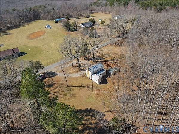 14.7 Acres of Land with Home for Sale in Powhatan, Virginia