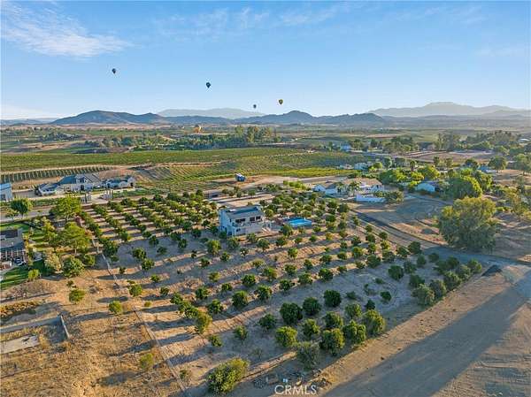 2.5 Acres of Residential Land with Home for Sale in Temecula, California