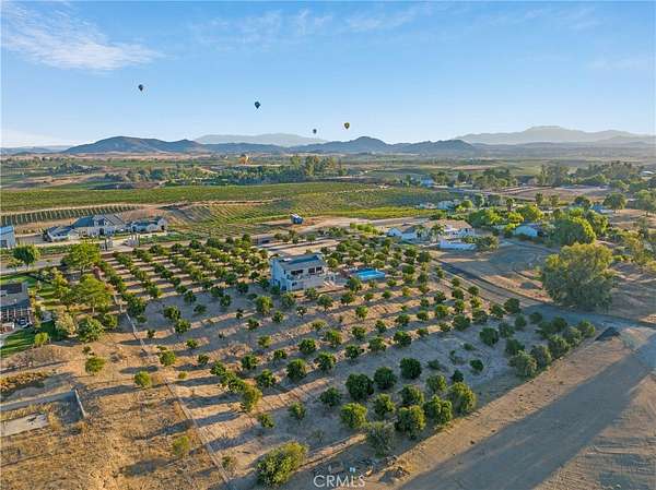 2.5 Acres of Land with Home for Sale in Temecula, California
