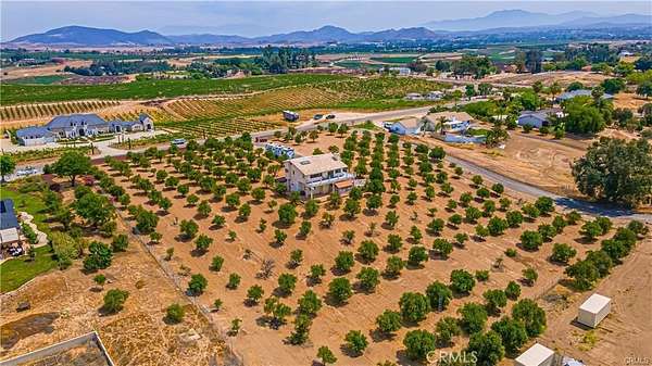 2.5 Acres of Land with Home for Sale in Temecula, California