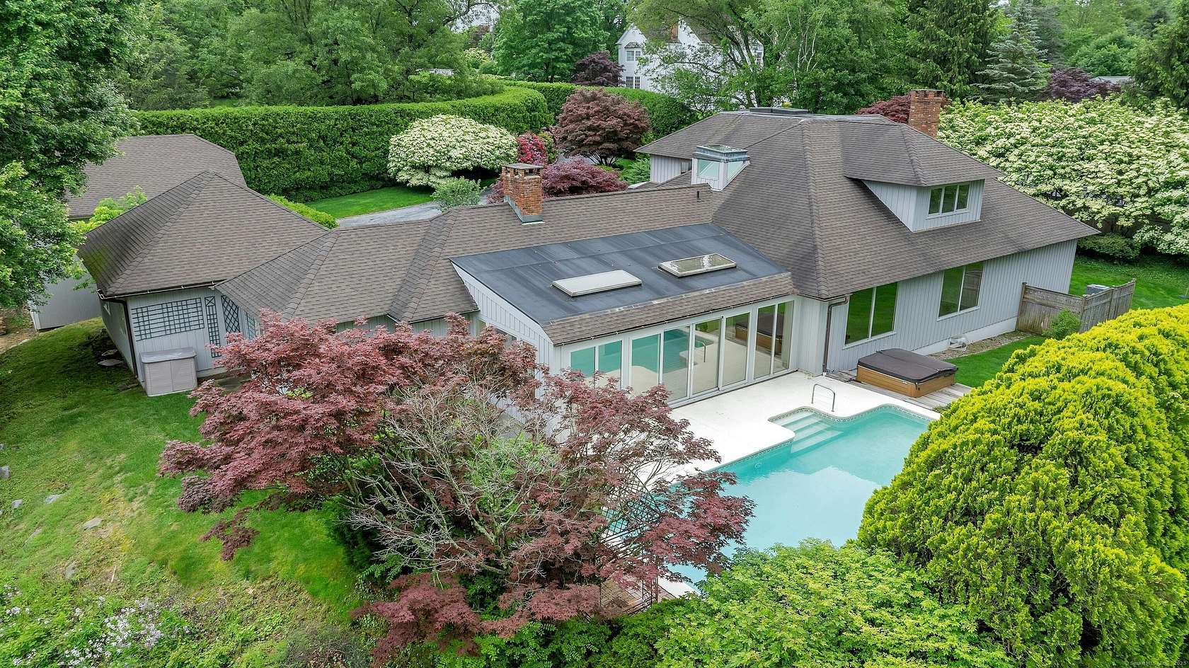 2.35 Acres of Land with Home for Lease in New Canaan, Connecticut