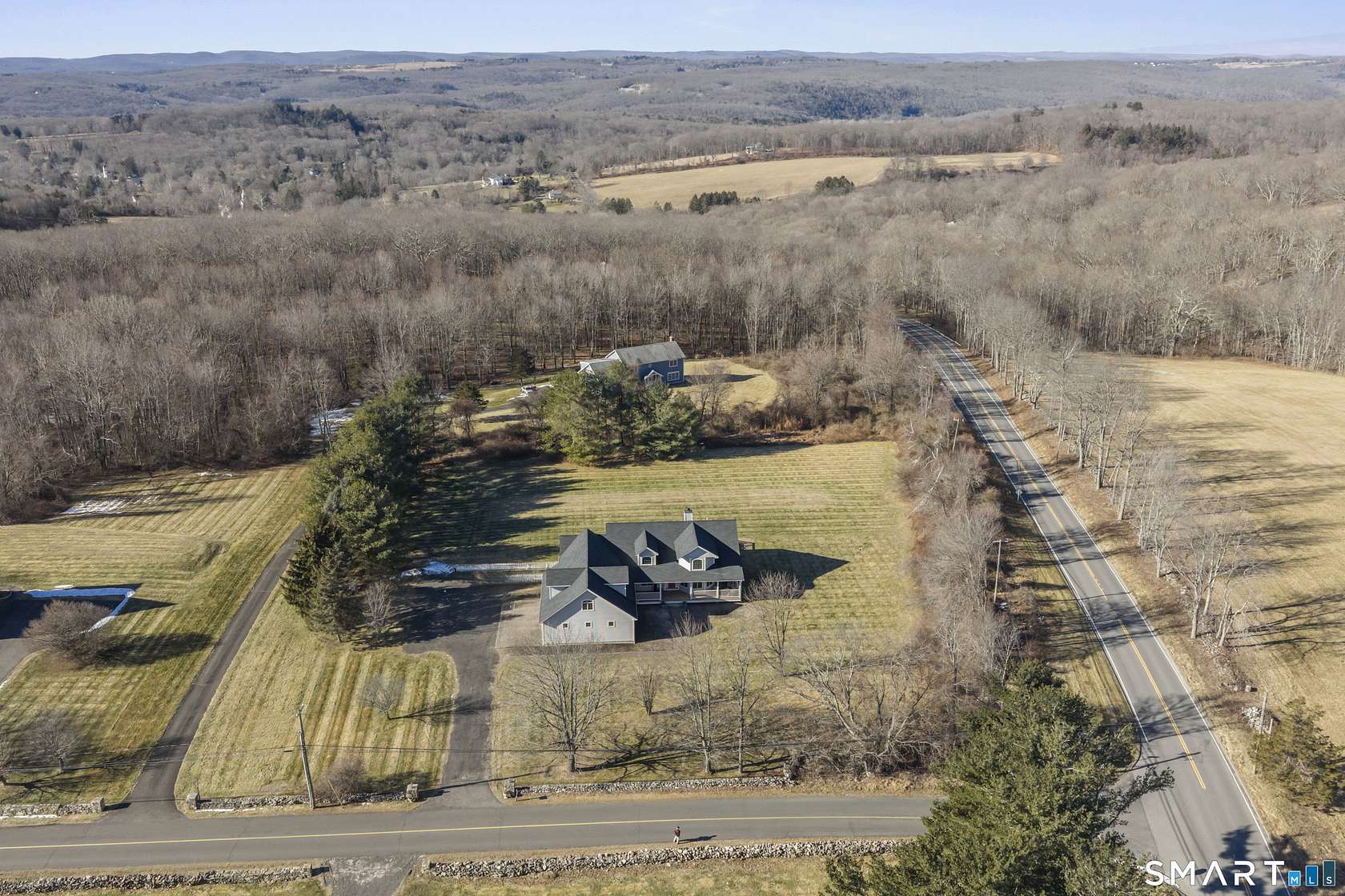 3 Acres of Land with Home for Lease in Roxbury, Connecticut