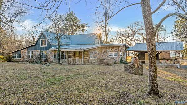 5.4 Acres of Residential Land with Home for Sale in Mentone, Alabama