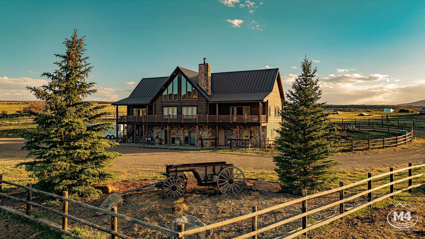 63 Acres of Land with Home for Sale in Crawford, Colorado