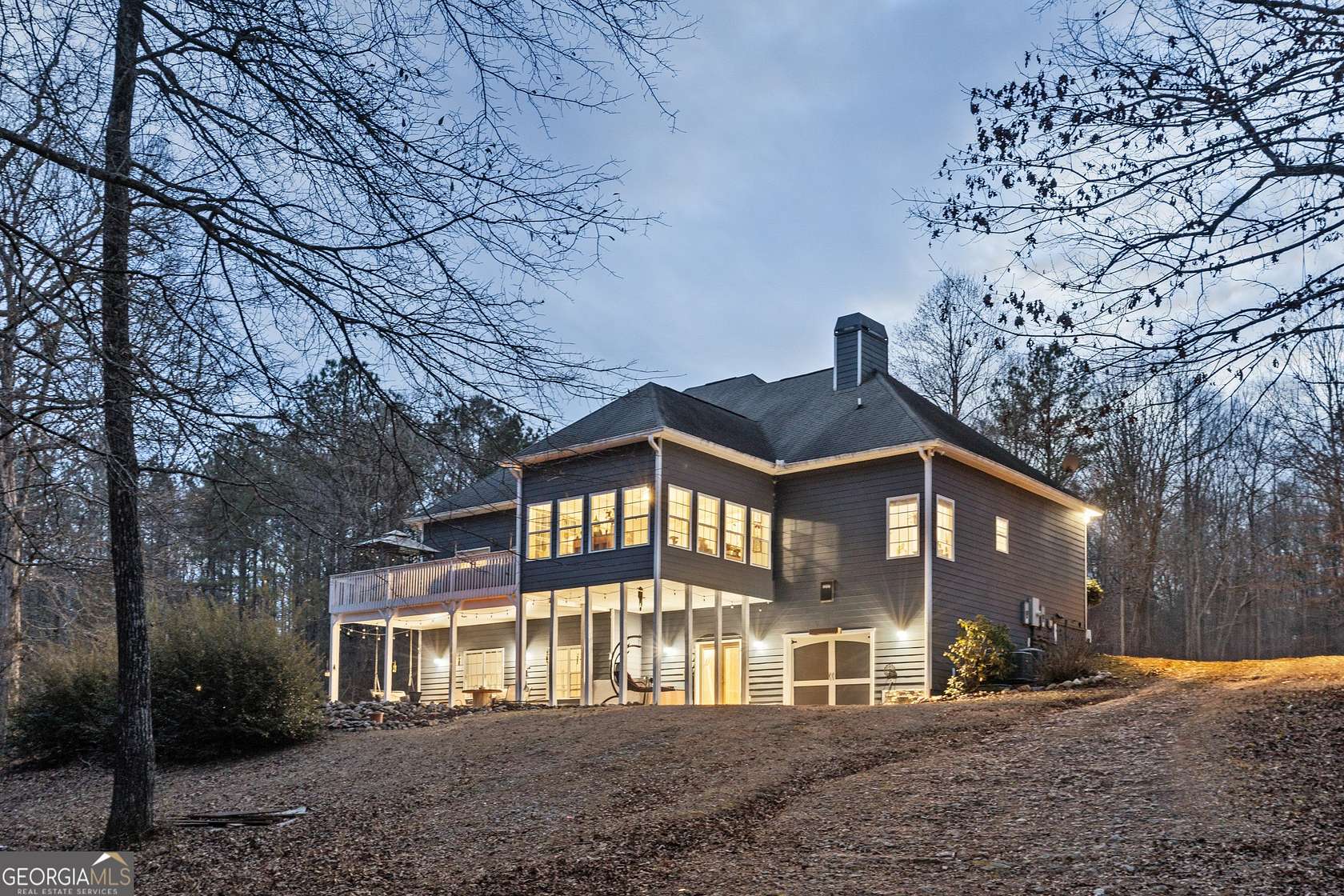 14 Acres of Land with Home for Sale in Whitesburg, Georgia