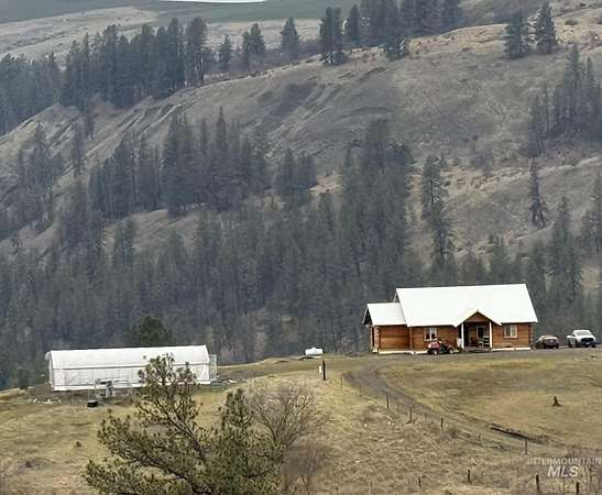24.7 Acres of Land with Home for Sale in Stites, Idaho