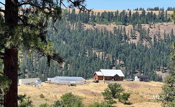 24.7 Acres of Recreational Land with Home for Sale in Stites, Idaho