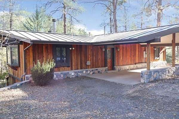 2.55 Acres of Residential Land with Home for Sale in Pinos Altos, New Mexico