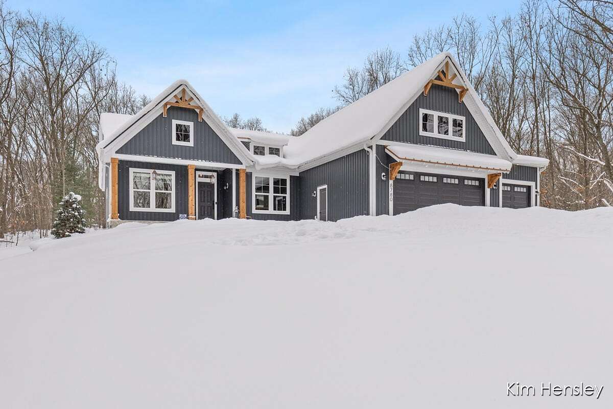 2 Acres of Residential Land with Home for Sale in Rockford, Michigan