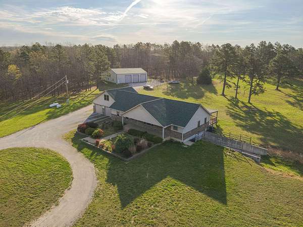 83.7 Acres of Recreational Land with Home for Sale in Summersville, Missouri
