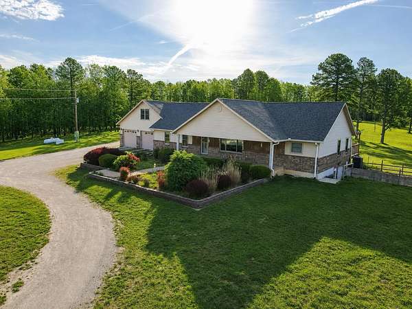 83.7 Acres of Recreational Land with Home for Sale in Summersville, Missouri