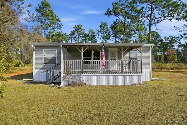 5 Acres of Residential Land with Home for Sale in Crystal River, Florida