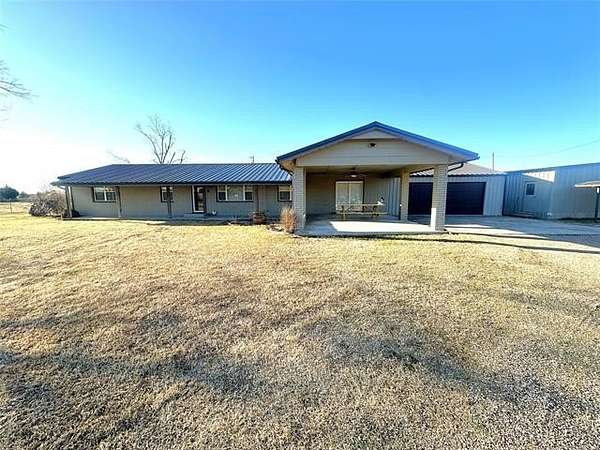 17.4 Acres of Recreational Land with Home for Sale in Checotah, Oklahoma