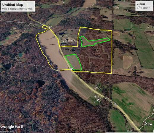 114 Acres of Agricultural Land for Sale in Lexington, Indiana