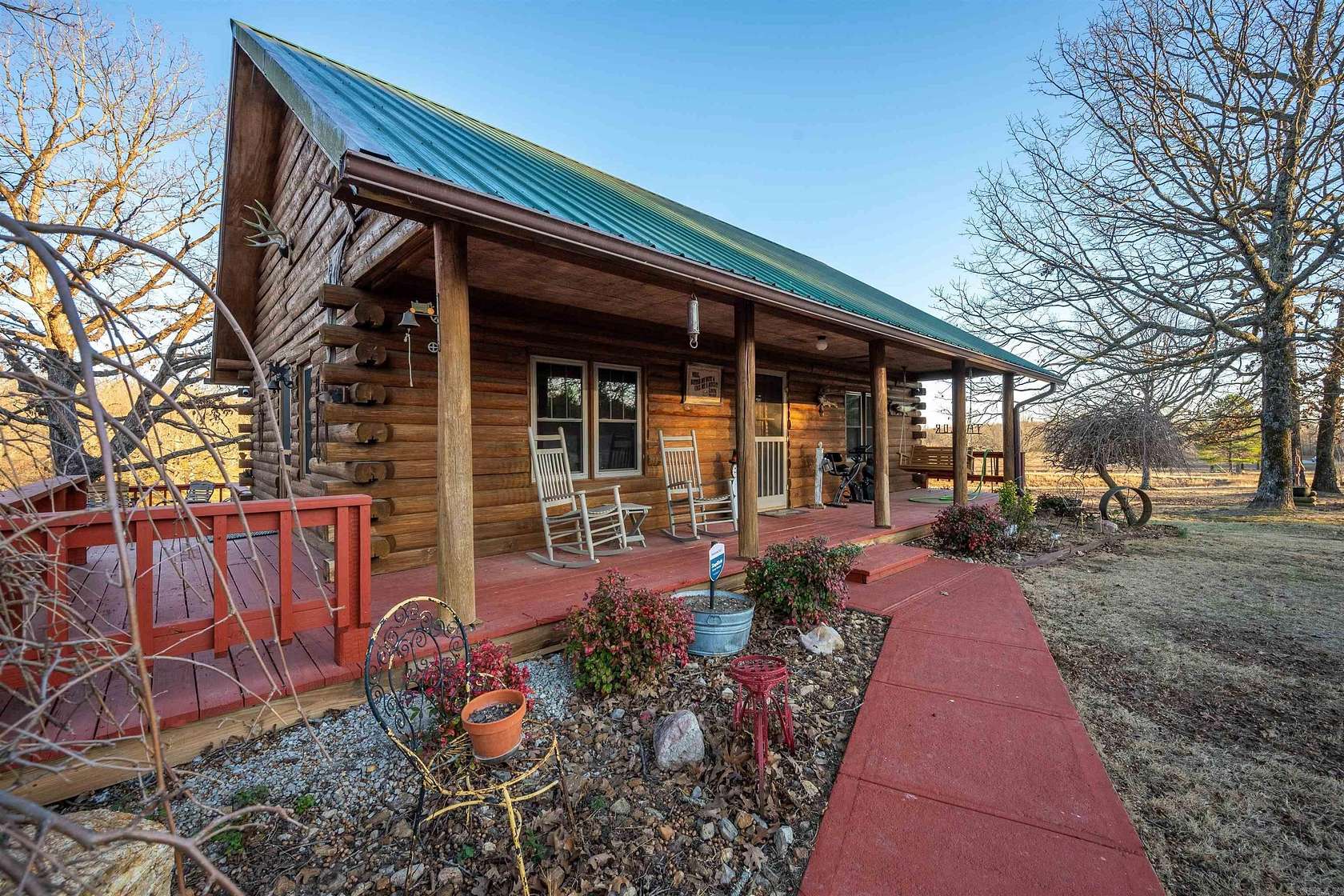 4.34 Acres of Land with Home for Sale in Evening Shade, Arkansas