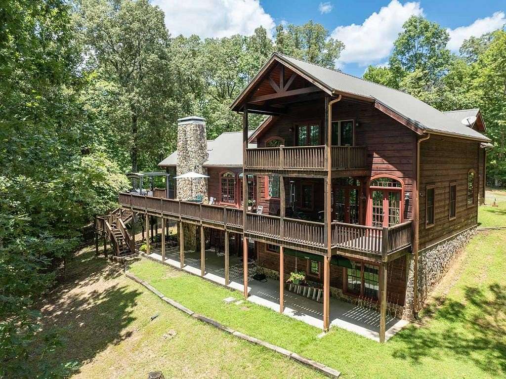 46 Acres of Recreational Land with Home for Sale in Mineral Bluff, Georgia