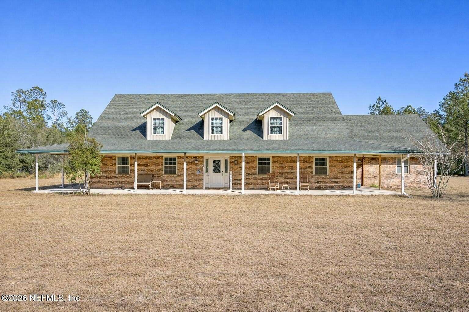 10.3 Acres of Recreational Land with Home for Sale in Glen St. Mary, Florida