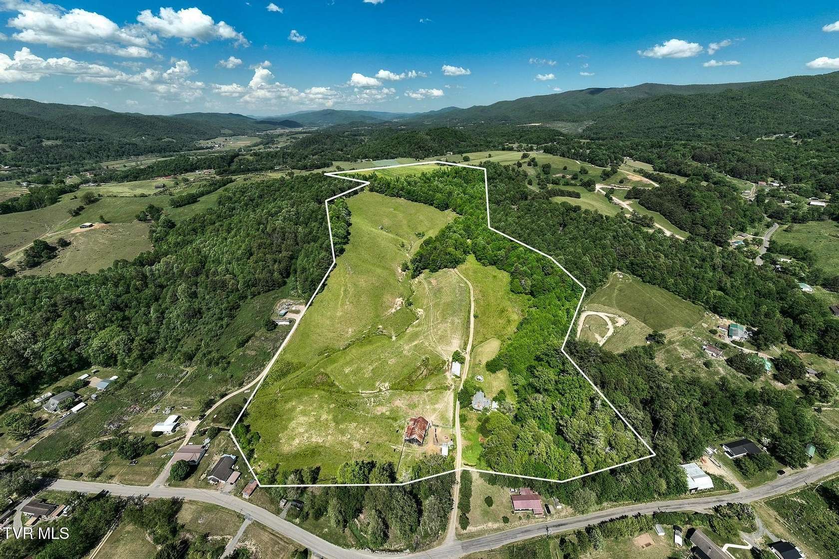 73 Acres of Land with Home for Sale in Mountain City, Tennessee