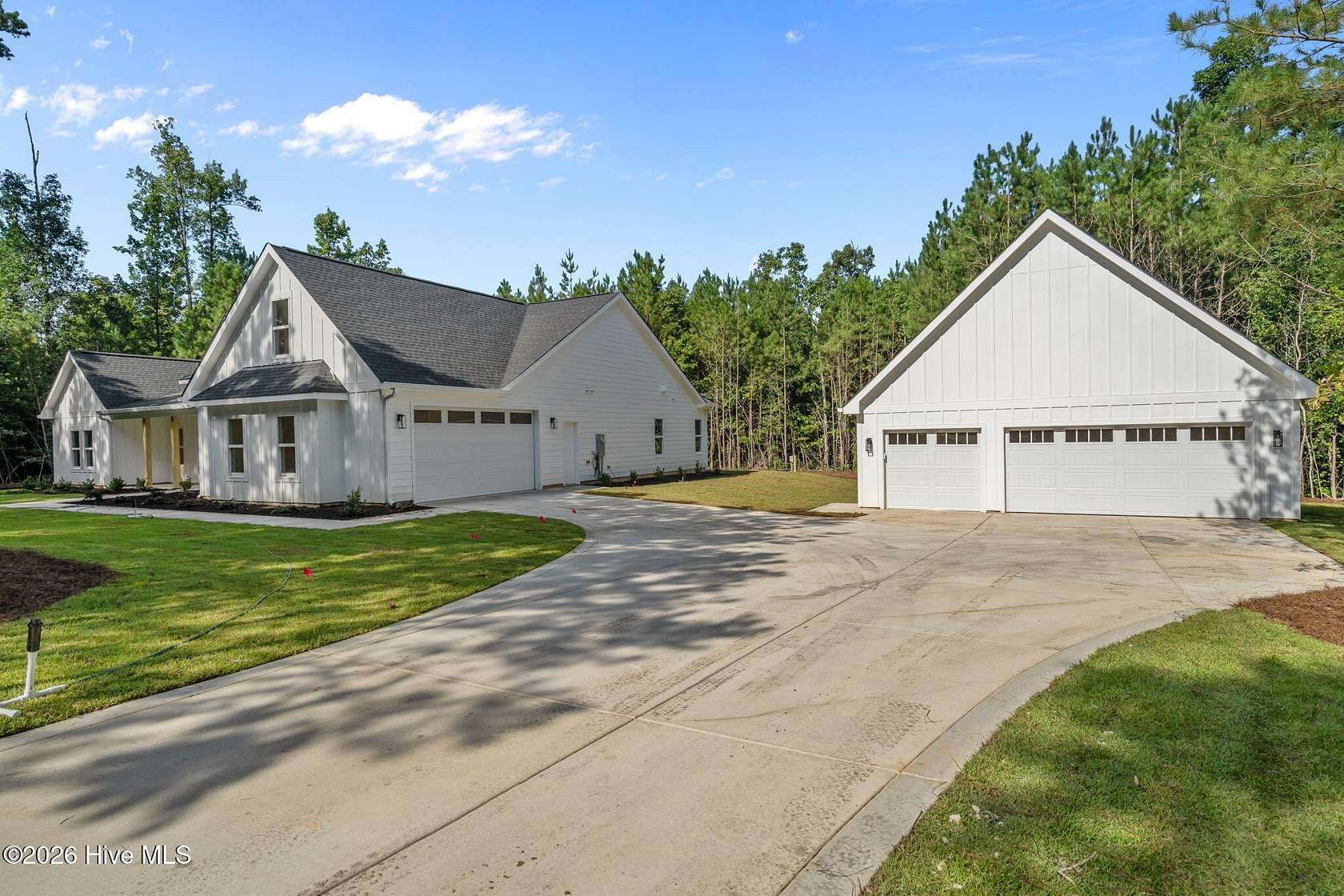 4.5 Acres of Residential Land with Home for Sale in Vass, North Carolina