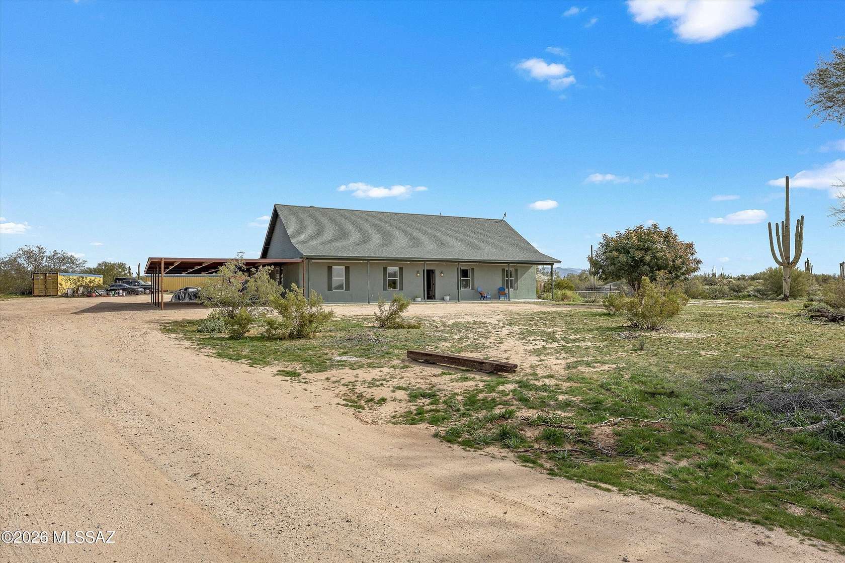 10.3 Acres of Land with Home for Sale in Marana, Arizona