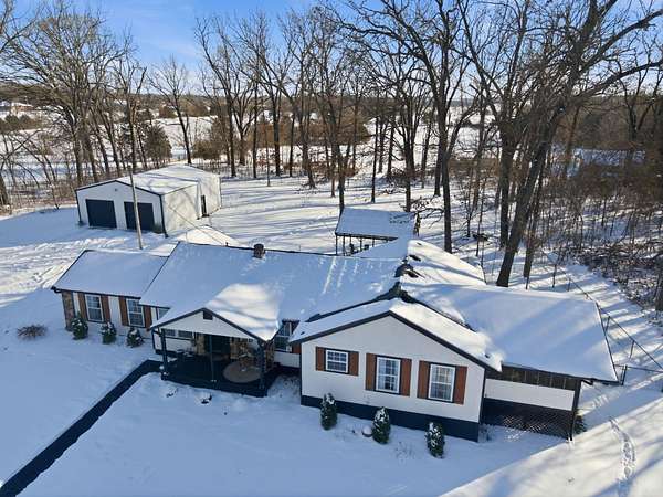 10 Acres of Land with Home for Sale in Sparta, Missouri