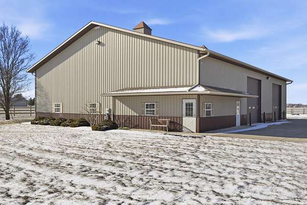 4 Acres of Land with Home for Sale in Muncie, Indiana
