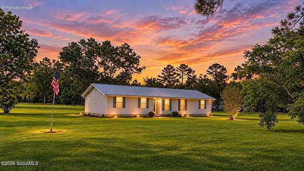 3.54 Acres of Land with Home for Sale in Blackshear, Georgia