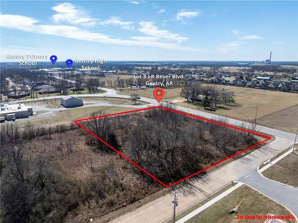 1.87 Acres of Commercial Land for Sale in Gentry, Arkansas