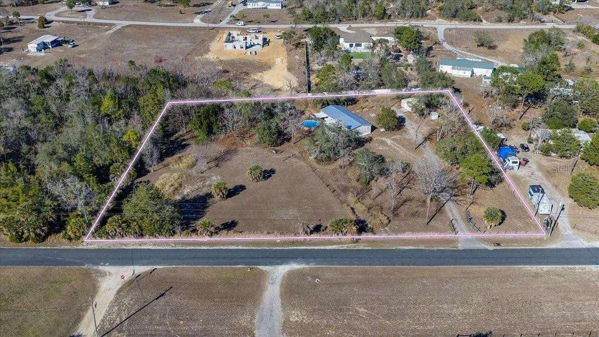 2.3 Acres of Residential Land with Home for Sale in Brooksville, Florida