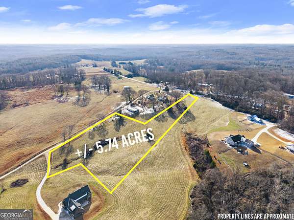 5.74 Acres of Land for Sale in Jefferson, Georgia