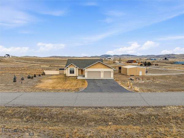3 Acres of Residential Land with Home for Sale in Three Forks, Montana