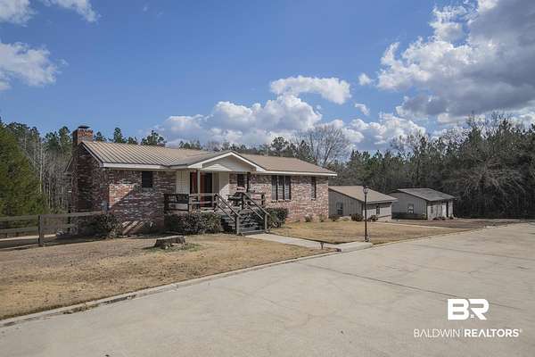 8 Acres of Land with Home for Sale in Atmore, Alabama