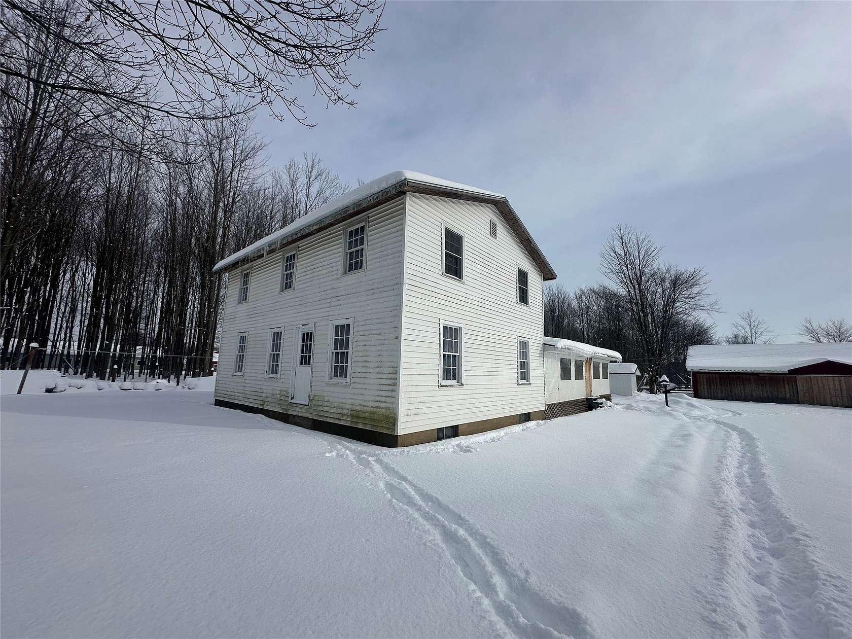 4.58 Acres of Land with Home for Sale in Albion, Pennsylvania