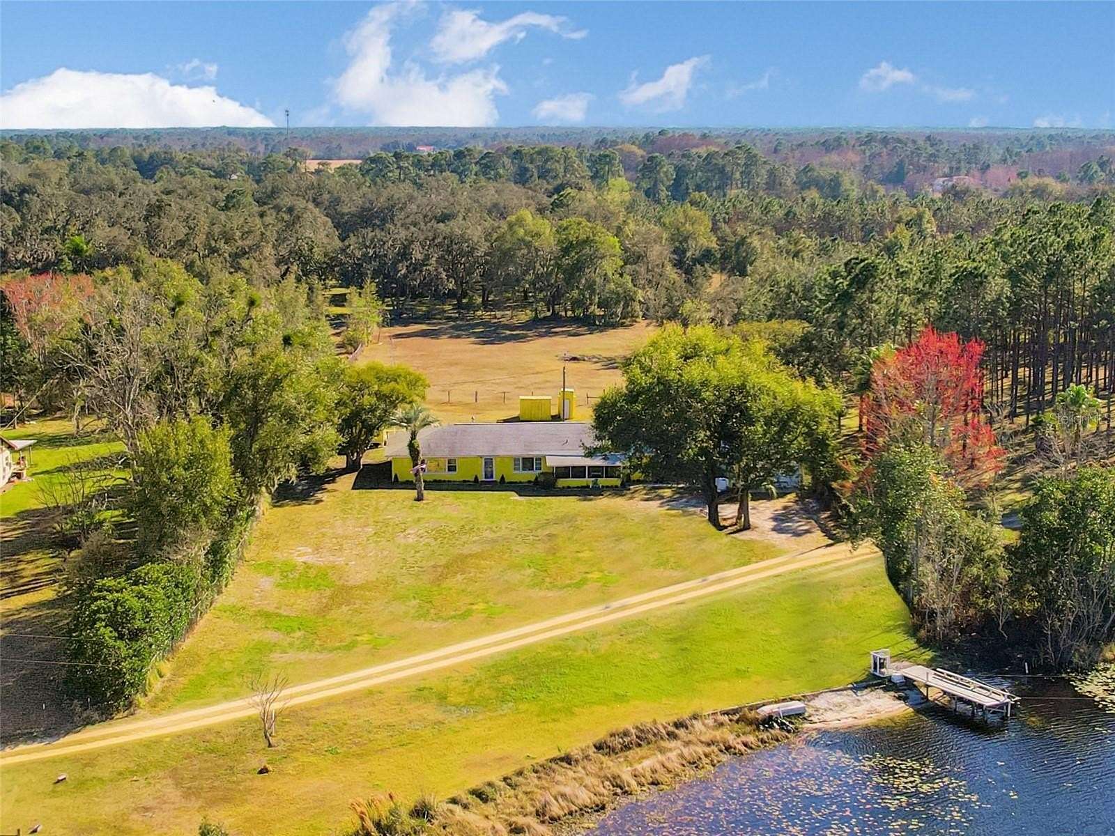 2 Acres of Residential Land with Home for Sale in Groveland, Florida