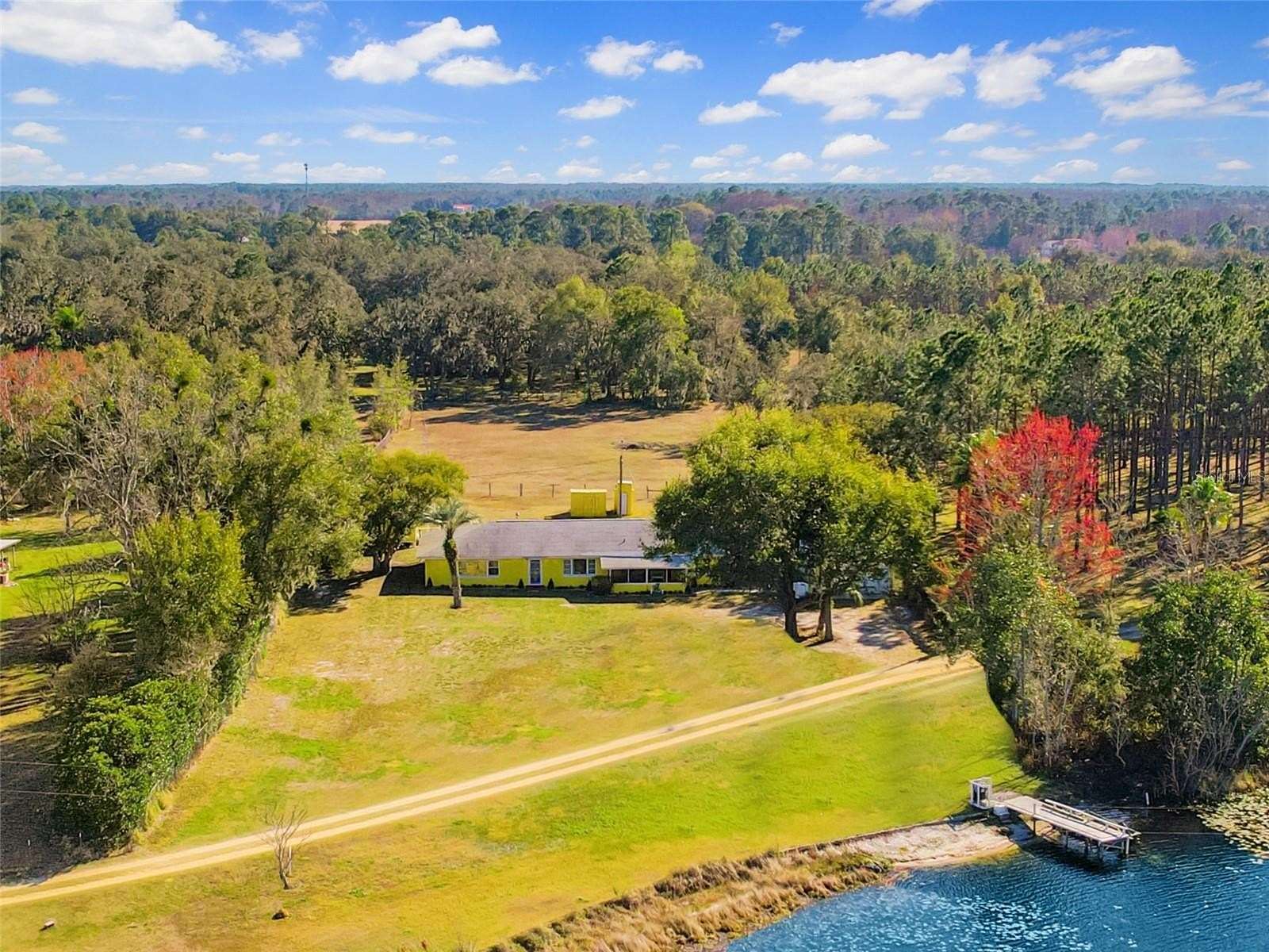 2 Acres of Land with Home for Sale in Groveland, Florida