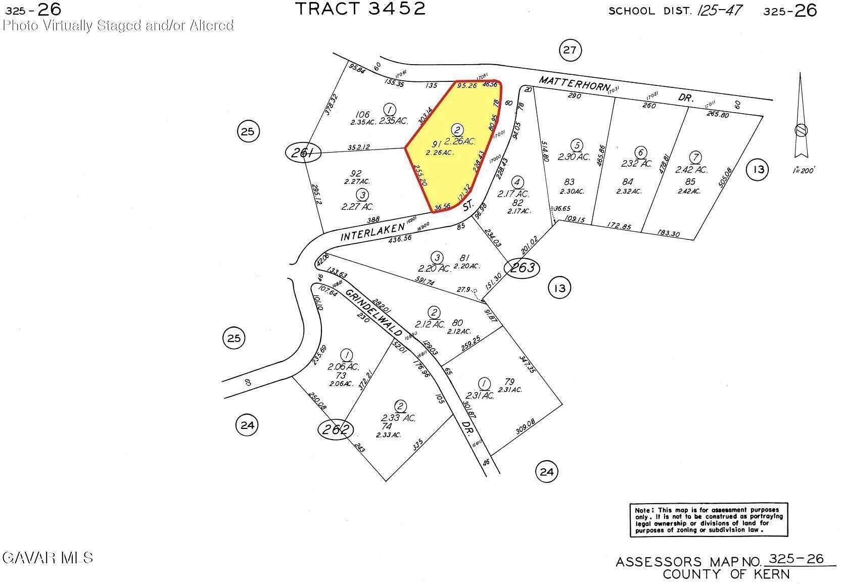 Residential Land for Sale in Tehachapi, California