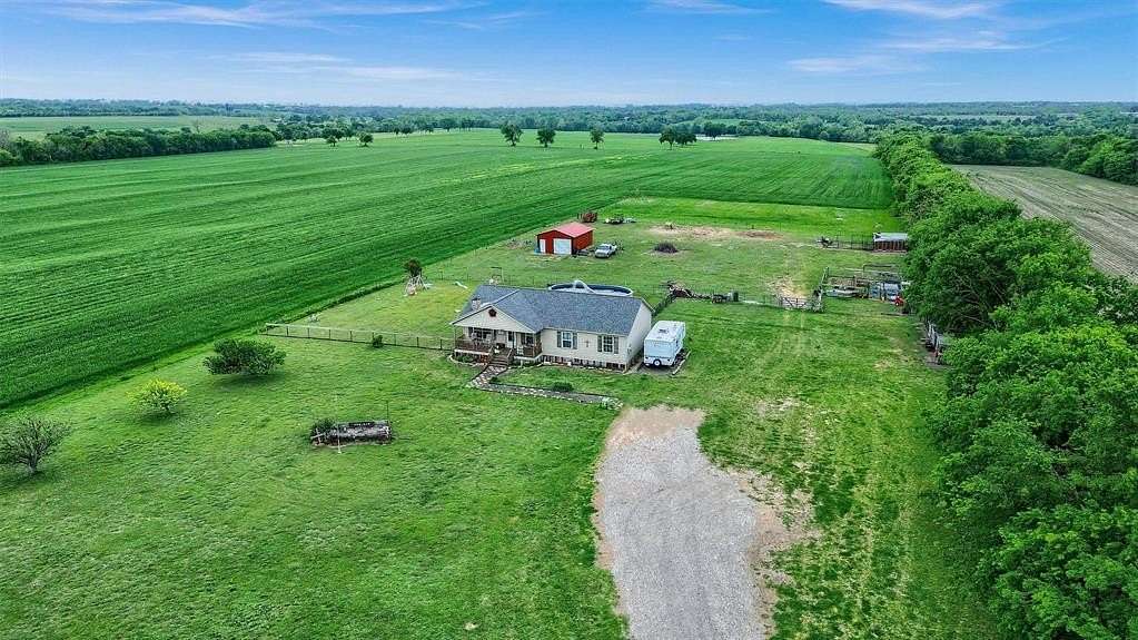 3 Acres of Residential Land with Home for Lease in Howe, Texas